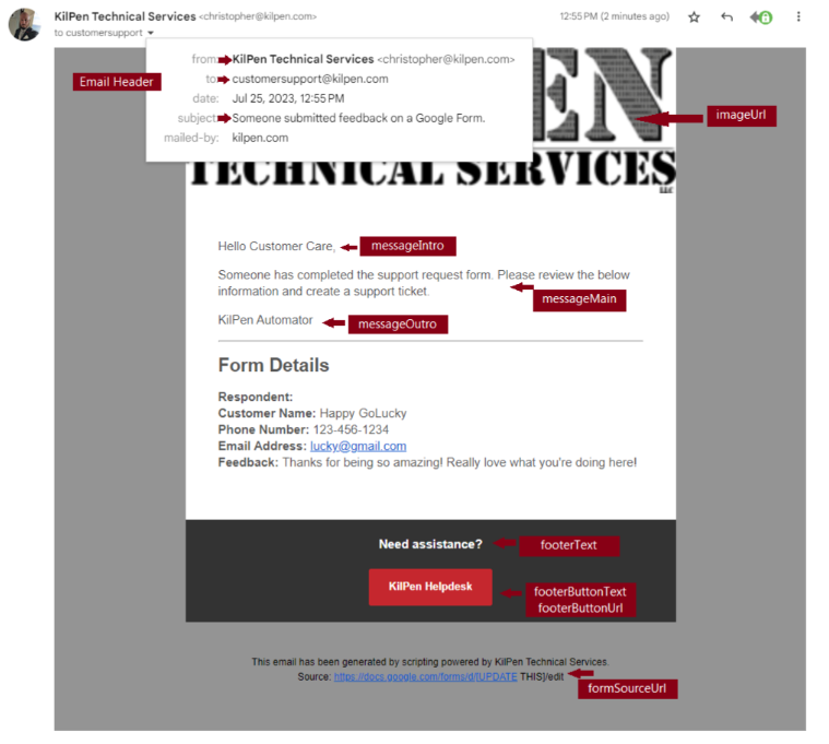Google Form Screencap
